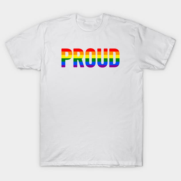 Proud T-Shirt by sergiovarela